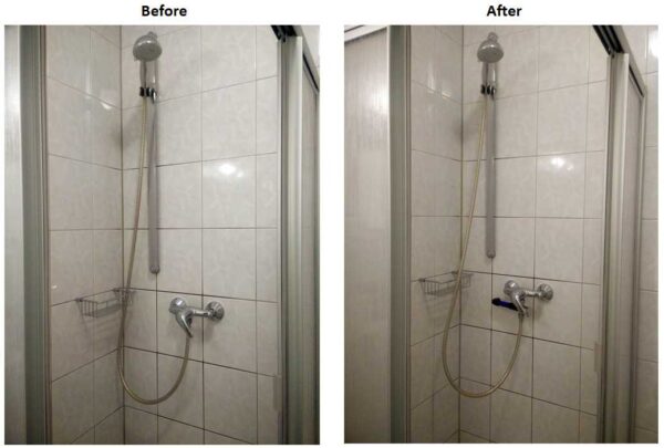 Showermi$er Before and After 2